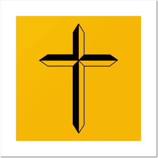 cross jesus Posters and Art